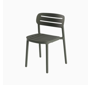 CROISETTE - Technopolymer chair, also for outdoor use