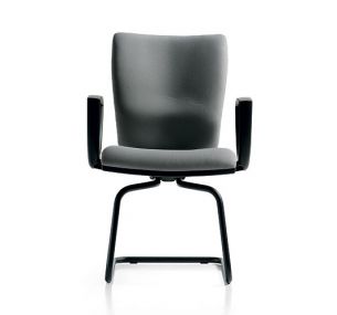 FIVE_VISITOR - Diemme office chair, Art. FVBGAR01, padded seat, several colors