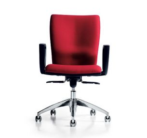 FIVE_TASK CHAIR - Swivel and adjustable Diemme office chair, Art. FVAMNR01 , with armrests, padded seat in several coolers