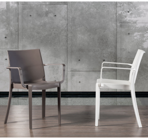 VIVIAN - Stuhl aus Polypropylen, auch für den Außenbereich geeignet
