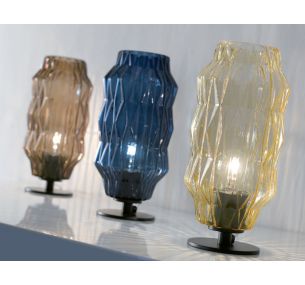 ORIGAMI 2782 - Table Lamp in blown Murano Glas, Selene Illuminazione