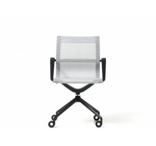 LIBERTY_TASK CHAIR - Swivel Diemme office chair, seat and back in mesh, white or black