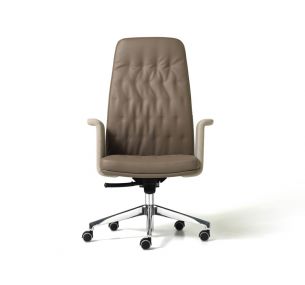 ARTU' EXECUTIVE - Swivel and adjustable Diemme office chair, padded seat in several colors