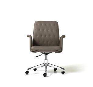 ARTU' EXECUTIVE - Swivel and adjustable Diemme office chair, padded seat in several colors