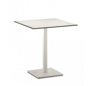 INOX 4402 - Table Pedrali, pour cafés ou restaurants, en acier,