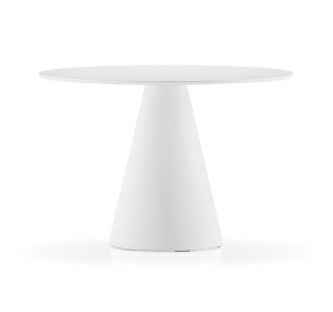 IKON BIG 869 - Pedrali-Tisch aus Polyethylen, Laminatplatte, für den Außenbereich geeignet