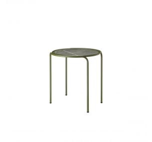 DRESS CODE TABLE_2742 - Coffee Table Scab in acciaio, piano rotondo, diverse finiture