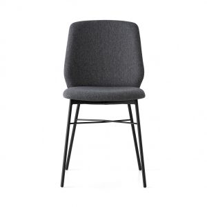 SIBILLA SOFT - Armless Design fabric - chair Contract Italian