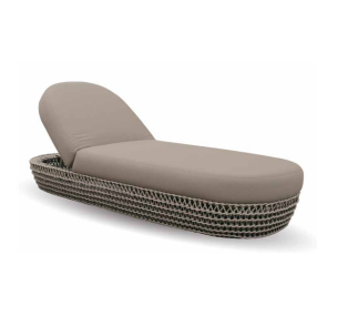 COUCH BED - Fabric sunbed, also for outdoor use