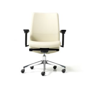 DUKE_OPERATIVE - Swivel and adjustable Diemme office armchair, with padded seat