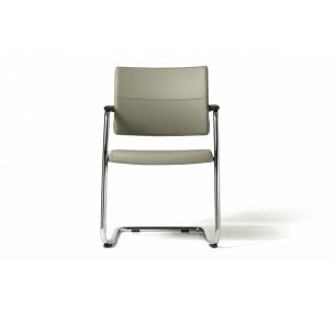 VENUS_VISITOR - Office Diemme chair, with padded seat in several colors